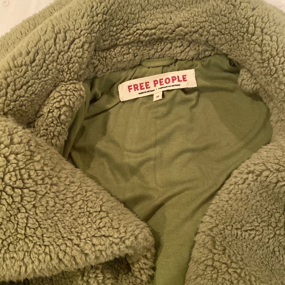 Free people teddy new jacket